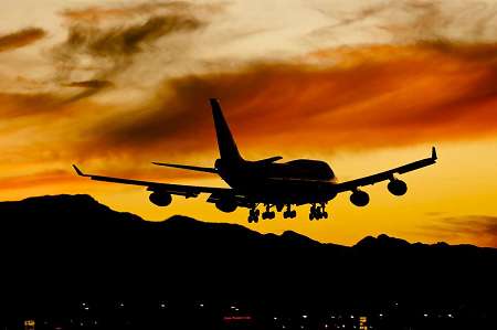 出國搭乘的747客機